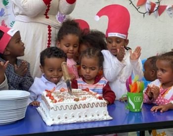 Day Care Christmas Party Welcomes New Children