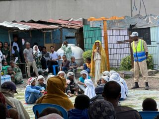 childrens Easter performance