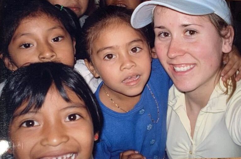 The Guatemalan children gravitating to Kelly. Guatemala (2).jpg